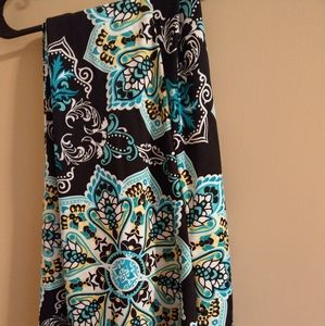 Floral pattern skirt